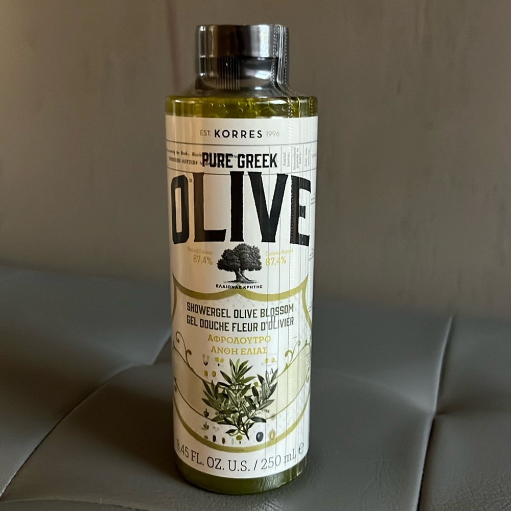 Korres Pure Greek Olive Oil Blossom Moisturizing pH Neutral Body Wash NEW N WRAP